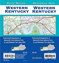 Buy map Western Kentucky : regional map = Western Kentucky : back roads