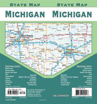 Buy map Michigan State Map
