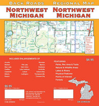 Buy map Northwest Michigan : regional map = Northwest Michigan : back roads