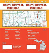 Buy map South central Michigan : regional map = South central Michigan : back roads