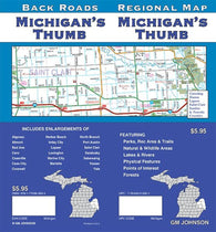 Buy map Michigans Thumb : regional map