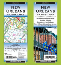Buy map New Orleans & Vicinity, Louisiana Regional Map