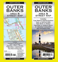 Buy map Outer Banks Area & Street Map