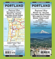 Buy map Portland, Oregon, Regional