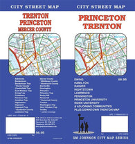 Buy map Princeton : Trenton : city street map = Trenton : Princeton : Mercer County : city street map
