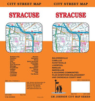Buy map Syracuse, New York Street Map