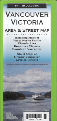 Buy map Vancouver / Victoria Area & Street Map