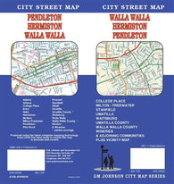 Buy map Walla Walla : Hermiston : Pendleton : city street map