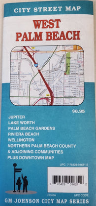 Buy map West Palm Beach, Florida