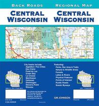 Buy map Central Wisconsin : regional map = Central Wisconsin : back roads