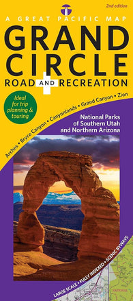 Buy map Utahs Grand Circle Road & Recreation Map: National Parks of Southern Utah & Northern Arizona