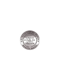Buy map Tabequache Peak, Colorado lapel pin