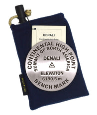 Buy map DENALI Paperweight (Continental High Point) NEW Elevation