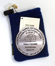 Buy map Half Dome, Yosemite National Park, California benchmark paperweight