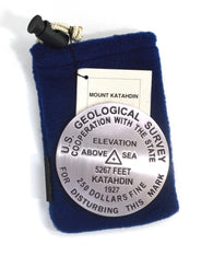 Buy map Mt. Katahdin, Baxter State Park and the Appalachian Trail, Maine paperweight