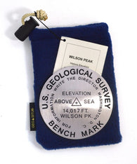 Buy map Wilson Peak, Colorado paperweight