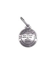 Buy map Mt. Adams, Washington zipper pull