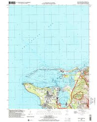 Apra Harbor Guam Historical topographic map, 1:24000 scale, 7.5 X 7.5 Minute, Year 2000