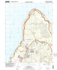 Ritidian Point Guam Historical topographic map, 1:24000 scale, 7.5 X 7.5 Minute, Year 2000
