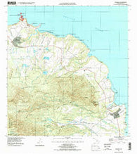 Anahola Hawaii Historical topographic map, 1:24000 scale, 7.5 X 7.5 Minute, Year 1996