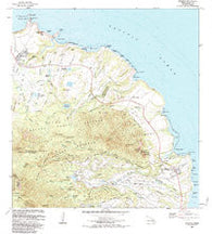Anahola Hawaii Historical topographic map, 1:24000 scale, 7.5 X 7.5 Minute, Year 1983