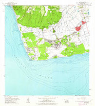 Ewa Hawaii Historical topographic map, 1:24000 scale, 7.5 X 7.5 Minute, Year 1962