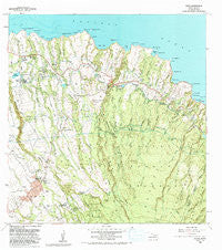 Haiku Hawaii Historical topographic map, 1:24000 scale, 7.5 X 7.5 Minute, Year 1983