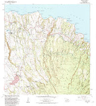 Haiku Hawaii Historical topographic map, 1:24000 scale, 7.5 X 7.5 Minute, Year 1983