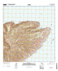 Halawa Hawaii Historical topographic map, 1:24000 scale, 7.5 X 7.5 Minute, Year 2013