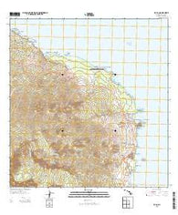Hana Hawaii Current topographic map, 1:24000 scale, 7.5 X 7.5 Minute, Year 2013