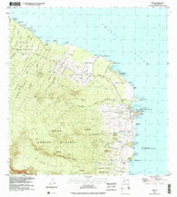Hana Hawaii Historical topographic map, 1:24000 scale, 7.5 X 7.5 Minute, Year 1992