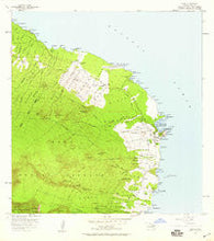 Hana Hawaii Historical topographic map, 1:24000 scale, 7.5 X 7.5 Minute, Year 1957