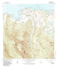 Hanalei Hawaii Historical topographic map, 1:24000 scale, 7.5 X 7.5 Minute, Year 1983