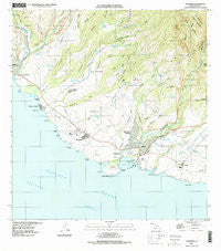 Hanapepe Hawaii Historical topographic map, 1:24000 scale, 7.5 X 7.5 Minute, Year 1996