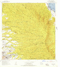 Hauula Hawaii Historical topographic map, 1:24000 scale, 7.5 X 7.5 Minute, Year 1953