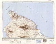 Hawaii North Hawaii Historical topographic map, 1:250000 scale, 1 X 2 Degree, Year 1954