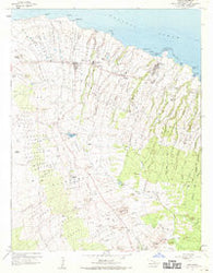 Hawi Hawaii Historical topographic map, 1:24000 scale, 7.5 X 7.5 Minute, Year 1957