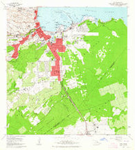 Hilo Hawaii Historical topographic map, 1:24000 scale, 7.5 X 7.5 Minute, Year 1963