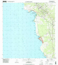 Honaunau Hawaii Historical topographic map, 1:24000 scale, 7.5 X 7.5 Minute, Year 1996