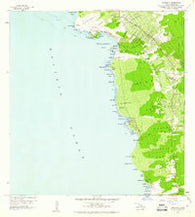 Honaunau Hawaii Historical topographic map, 1:24000 scale, 7.5 X 7.5 Minute, Year 1959