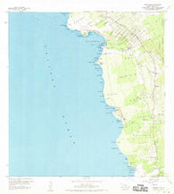 Honaunau Hawaii Historical topographic map, 1:24000 scale, 7.5 X 7.5 Minute, Year 1959