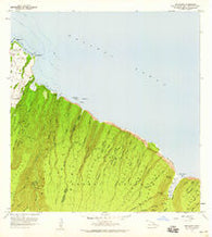 Honokane Hawaii Historical topographic map, 1:24000 scale, 7.5 X 7.5 Minute, Year 1957