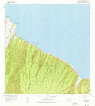 Honokane Hawaii Historical topographic map, 1:24000 scale, 7.5 X 7.5 Minute, Year 1957