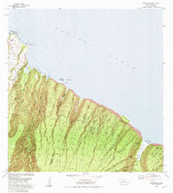 Honokane Hawaii Historical topographic map, 1:24000 scale, 7.5 X 7.5 Minute, Year 1982