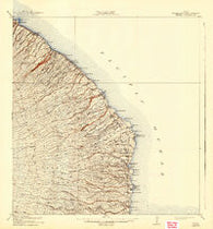 Honomu Hawaii Historical topographic map, 1:62500 scale, 15 X 15 Minute, Year 1915