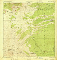 Humuula Hawaii Historical topographic map, 1:62500 scale, 15 X 15 Minute, Year 1930