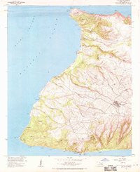 Ilio Point Hawaii Historical topographic map, 1:24000 scale, 7.5 X 7.5 Minute, Year 1968