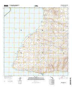 Ilio Point Hawaii Current topographic map, 1:24000 scale, 7.5 X 7.5 Minute, Year 2013
