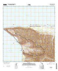 Kaena Hawaii Historical topographic map, 1:24000 scale, 7.5 X 7.5 Minute, Year 2013
