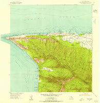 Kaena Hawaii Historical topographic map, 1:24000 scale, 7.5 X 7.5 Minute, Year 1954